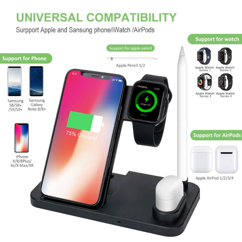 4 in 1 Wireless Charger